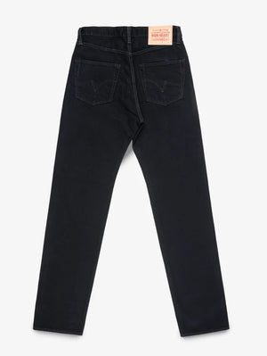 Iron Heart Denim IH-888S-21od 21oz Selvedge Denim Medium/High Rise Tapered Cut Jeans Indigo Overdyed Black