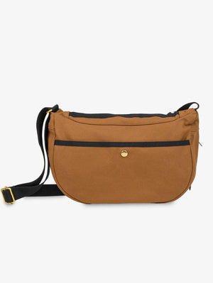 Iron Heart Denim IHE-19-BRN 17oz Duck Small Shoulder Bag - Brown