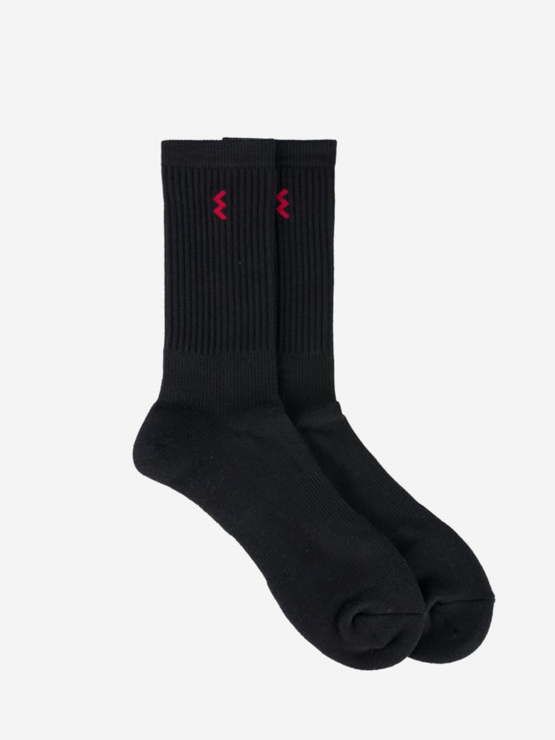 Iron Heart Denim IHG-030-BLK Black Iron Heart Work Boot Socks
