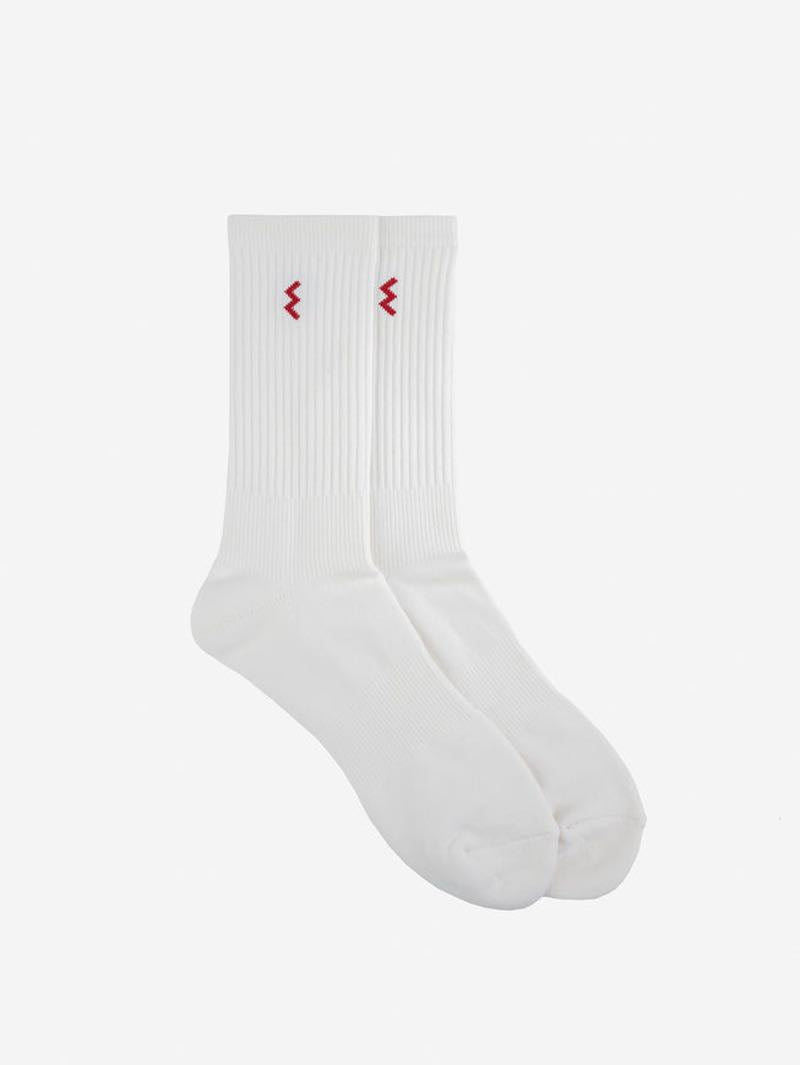 Iron Heart Denim IHG-030-WHT Off White Iron Heart Work Boot Socks