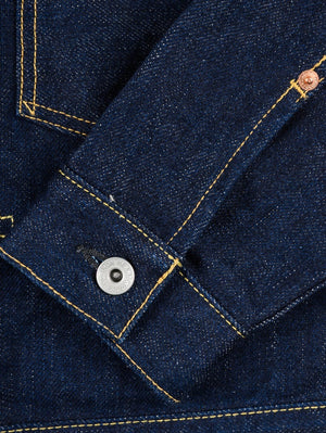 Iron Heart Denim IHJ-139-IND 19oz Selvedge Denim Type II Jacket Indigo