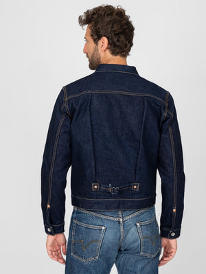 Iron Heart Denim IHJ-139-IND 19oz Selvedge Denim Type II Jacket Indigo