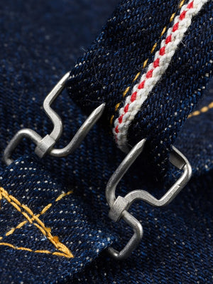 Iron Heart Denim IHJ-139-IND 19oz Selvedge Denim Type II Jacket Indigo