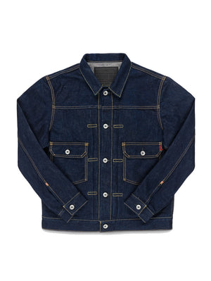 Iron Heart Denim IHJ-139-IND 19oz Selvedge Denim Type II Jacket Indigo
