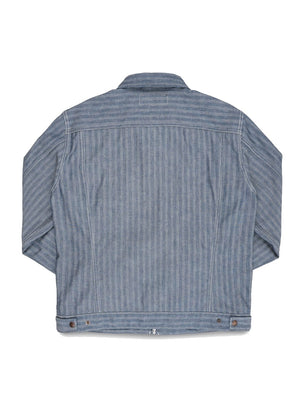 Iron Heart Denim IHJ-164-BLU 10.5oz Herringbone Work Jacket Indigo