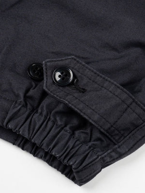 Iron Heart Denim IHJ-165-BLK 6.2oz Serge Drizzler Jacket Black