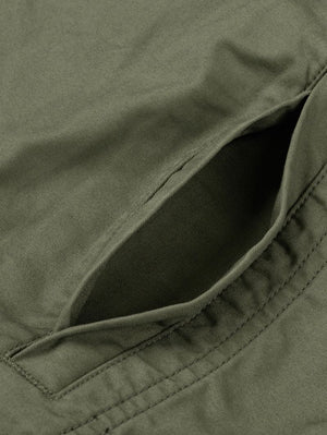 Iron Heart Denim IHJ-165-ODG 6.2oz Serge Drizzler Jacket Olive Drab Green