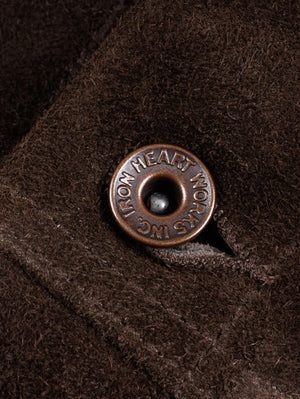 Iron Heart Denim IHJ-49-BRN Brown Split Steer Modified Type III Jacket 