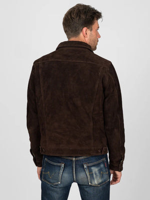 Iron Heart Denim IHJ-49-BRN Brown Split Steer Modified Type III Jacket 