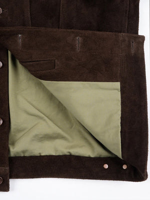 Iron Heart Denim IHJ-49-BRN Brown Split Steer Modified Type III Jacket 