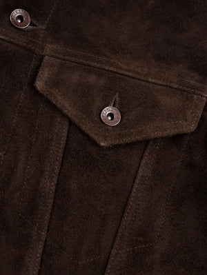 Iron Heart Denim IHJ-49-BRN Brown Split Steer Modified Type III Jacket 