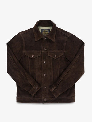 Iron Heart Denim IHJ-49-BRN Brown Split Steer Modified Type III Jacket 