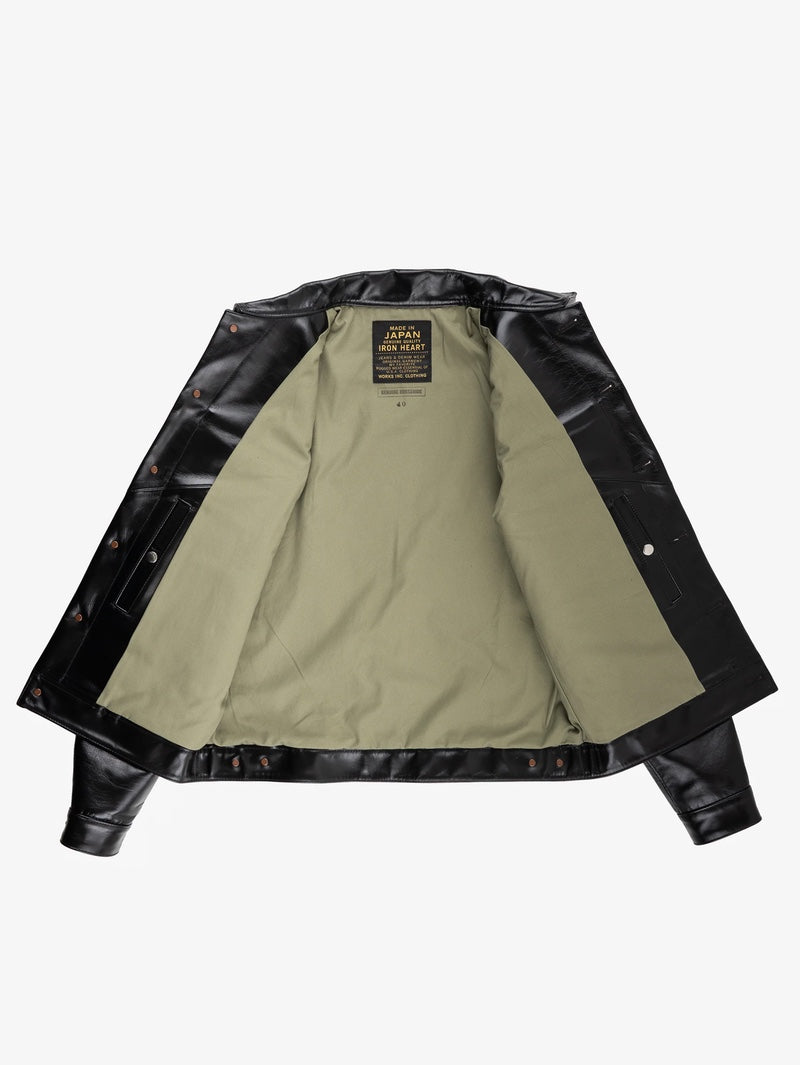Iron Heart Denim IHJ-64-BLK Japanese Horsehide Modified Type III