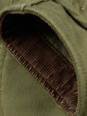 Iron Heart Denim IHM-53-ODG 12oz Whipcord Lightweight N1 Deck Jacket - Olive Drab Green