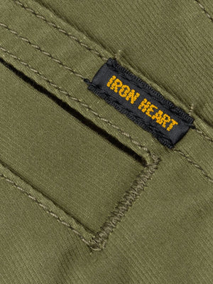 Iron Heart Denim IHM-53-ODG 12oz Whipcord Lightweight N1 Deck Jacket - Olive Drab Green