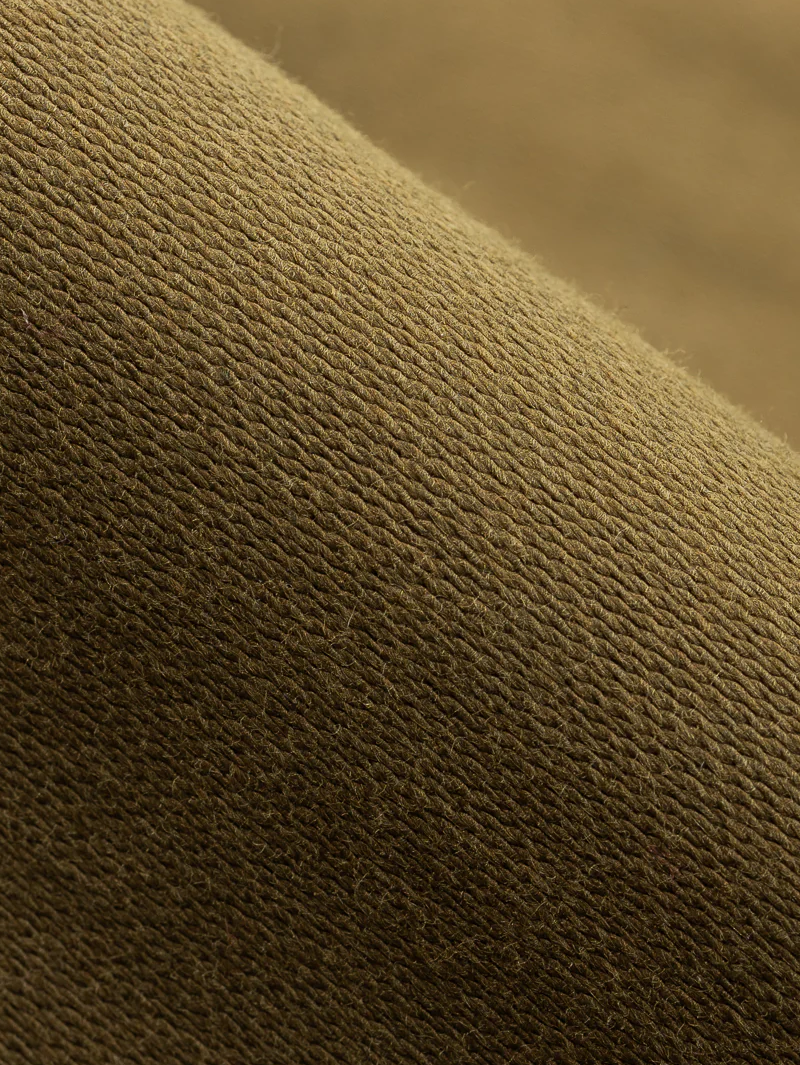 Iron Heart Denim IHSH-426-KHA 12oz Military Moleskin Western Shirt - Khaki