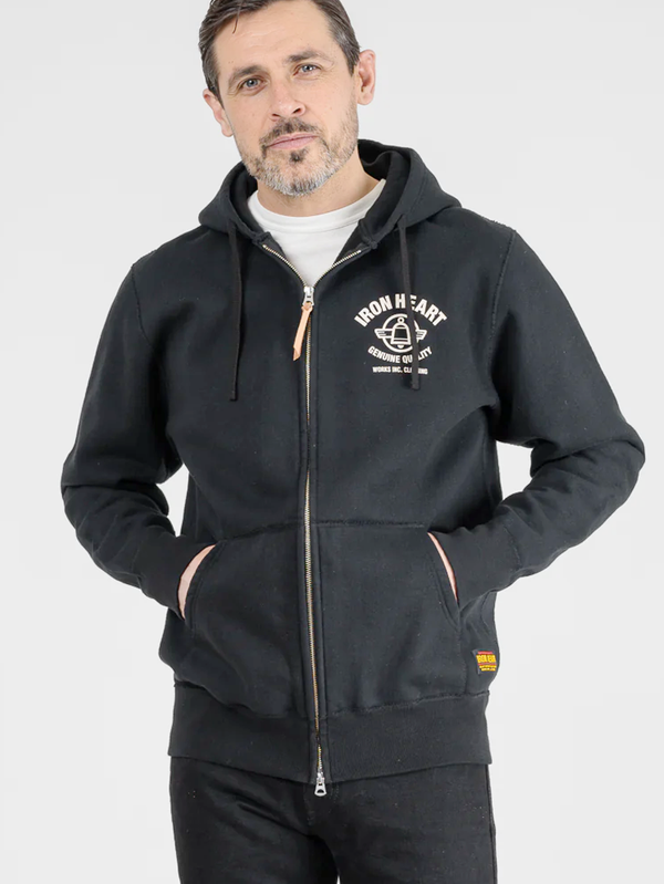 Iron Heart Denim IHSW-81L-BLK Black 14oz Ultra Heavyweight