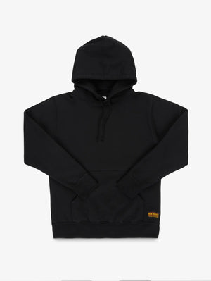 Iron Heart Denim IHSW-84-BLK Printed 14oz Ultra Heavyweight Loopwheel Cotton Hoodie Black