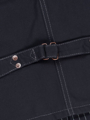 Iron Heart Denim IHV-02-IND Indigo/Navy 12oz Wabash/Duck Work Vest