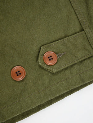 Iron Heart Denim IHV-52-OLV 12oz Duck Canvas Hunting Vest - Olive