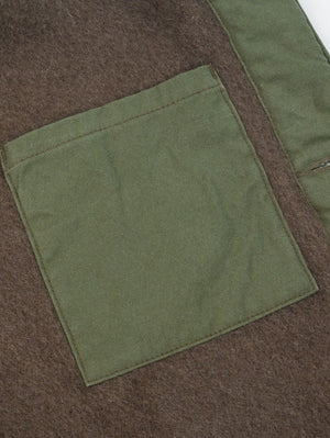 Iron Heart Denim IHV-53-OLV Olive 12oz Selvedge Duck Hunting Vest