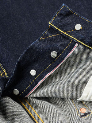 Iron Heart Denim Indigo 14oz IH-634S-142 Indigo Selvedge Denim