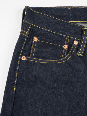 Iron Heart Denim Indigo 14oz IH-634S-142 Indigo Selvedge Denim