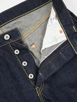 Iron Heart Denim Indigo 14oz IH-634S-142 Indigo Selvedge Denim