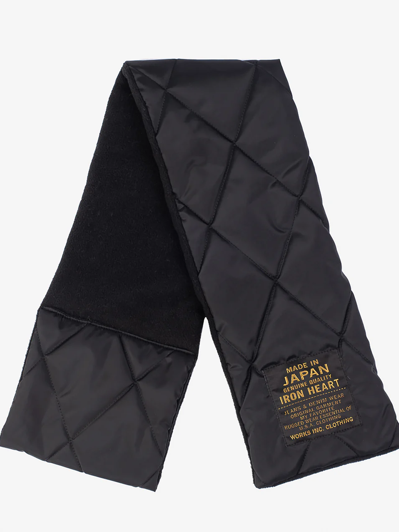 Iron Heart Denim PrimaLoft® Muffler - Black