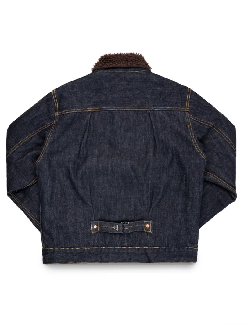 Iron Heart IHJ-151-IND 16oz Selvedge Denim Fleece Lined Type II