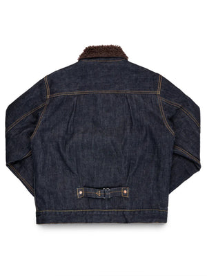 Iron Heart IHJ-151-IND 16oz Selvedge Denim Fleece Lined Type II - Indigo
