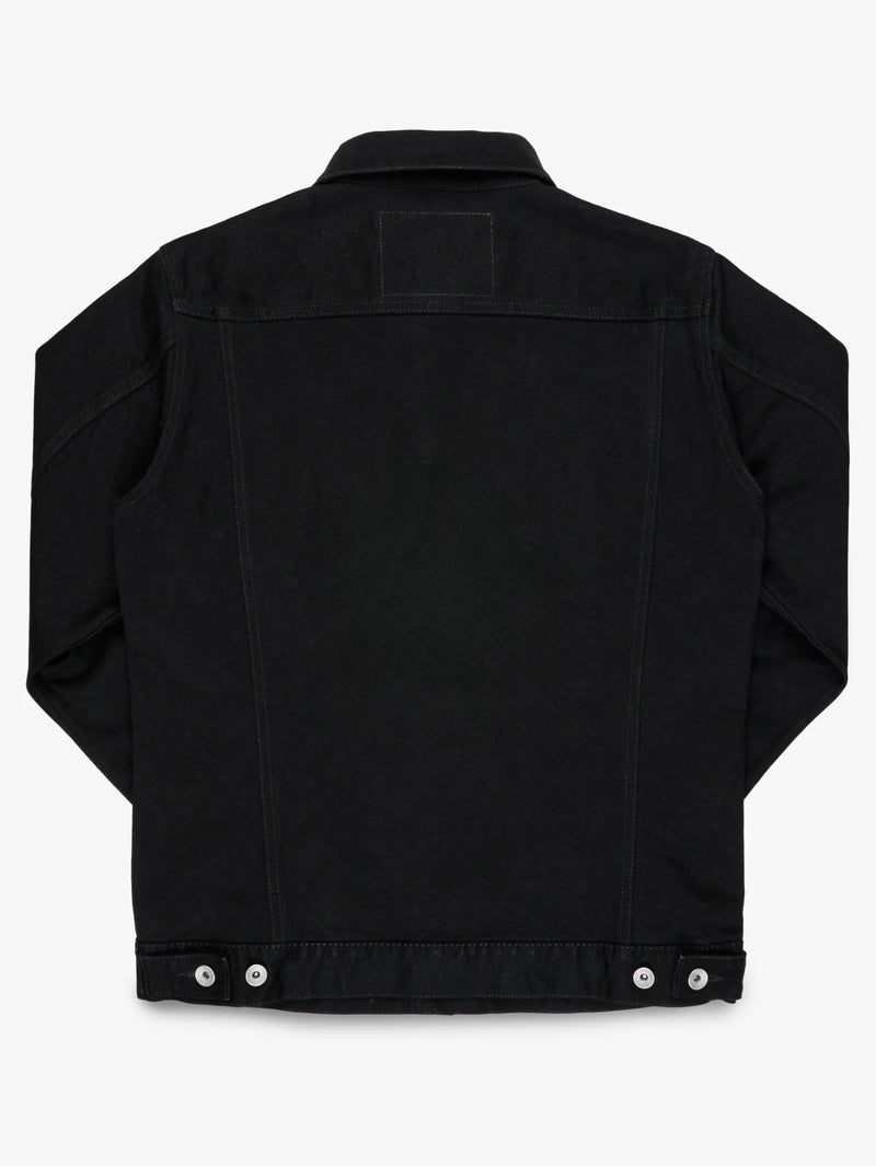 Iron Heart IHJ-86-BLK 14oz Selvedge Denim Modified Type III Jacket