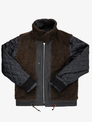 Iron Heart IHM-37-BLK Oiled Black Whipcord N1 Deck Jacket