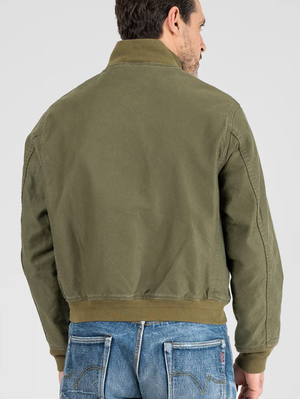 Iron Heart IHM-47-ODG 12oz Whipcord Tanker Jacket - Olive Drab Green