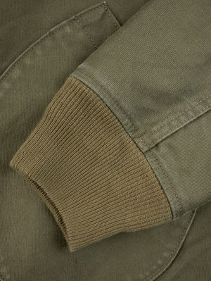 Iron Heart IHM-47-ODG 12oz Whipcord Tanker Jacket - Olive Drab Green