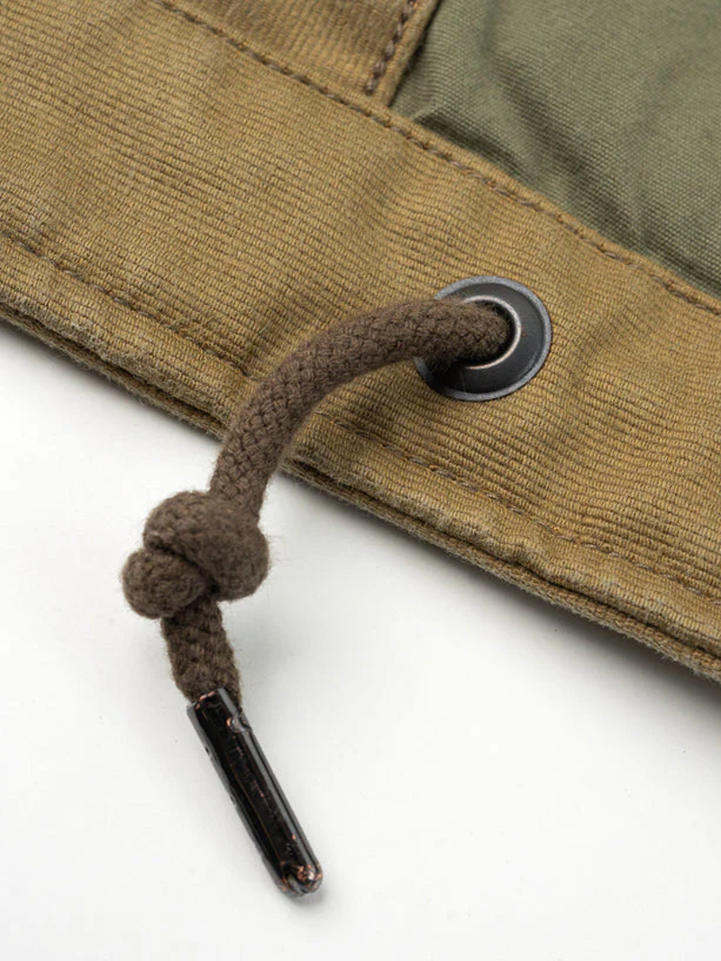 Iron Heart IHM-48-KHA 12oz Whipcord Lightweight N1 Deck Jacket - Khaki