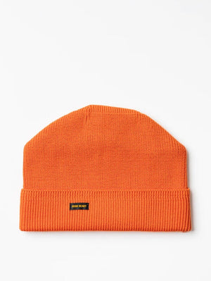 Iron Heart Orange Denim 100% Cotton Ribbed Beanie