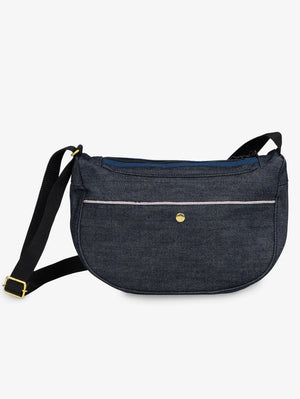Iron Heart Small Shoulder Bag IHE-19-IND Indigo