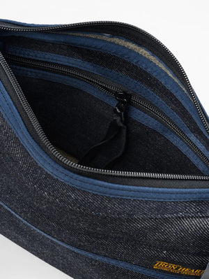 Iron Heart Small Shoulder Bag IHE-19-IND Indigo
