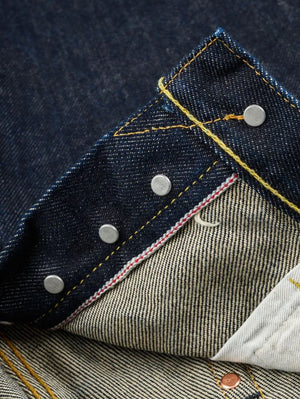 Iron heart Denim IH-888S-21 21oz Selvedge Denim Medium/High Rise Tapered Cut Jeans