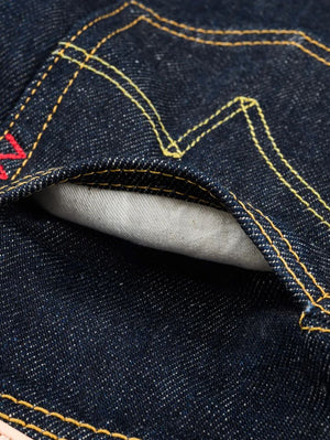Iron heart Denim IH-888S-21 21oz Selvedge Denim Medium/High Rise Tapered Cut Jeans