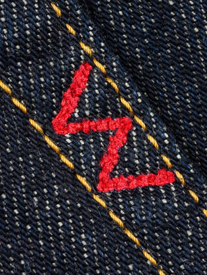 Iron heart Denim IH-888S-21 21oz Selvedge Denim Medium/High Rise Tapered Cut Jeans