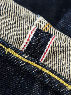 Iron heart Denim IH-888S-21 21oz Selvedge Denim Medium/High Rise Tapered Cut Jeans