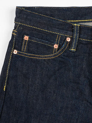 Iron heart Denim IH-888S-21 21oz Selvedge Denim Medium/High Rise Tapered Cut Jeans
