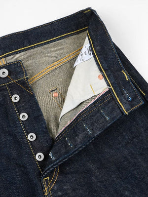 Iron heart Denim IH-888S-21 21oz Selvedge Denim Medium/High Rise Tapered Cut Jeans