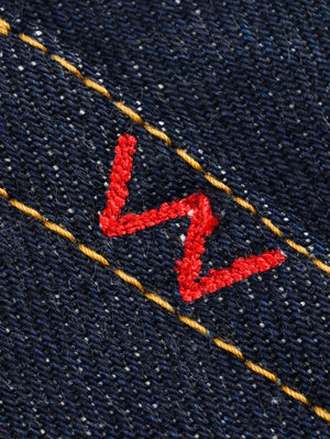 Iron heart IH-666S-UHR 21/23oz Ultra Heavy Raw Selvedge Denim Slim Straight Cut Jeans Indigo