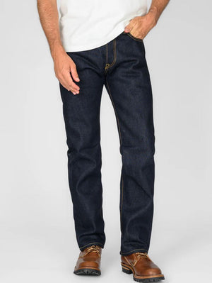 Iron heart IH-666S-UHR 21/23oz Ultra Heavy Raw Selvedge Denim Slim Straight Cut Jeans Indigo
