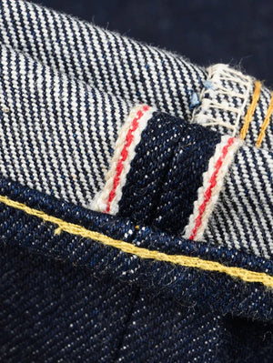Iron heart IH-666S-UHR 21/23oz Ultra Heavy Raw Selvedge Denim Slim Straight Cut Jeans Indigo