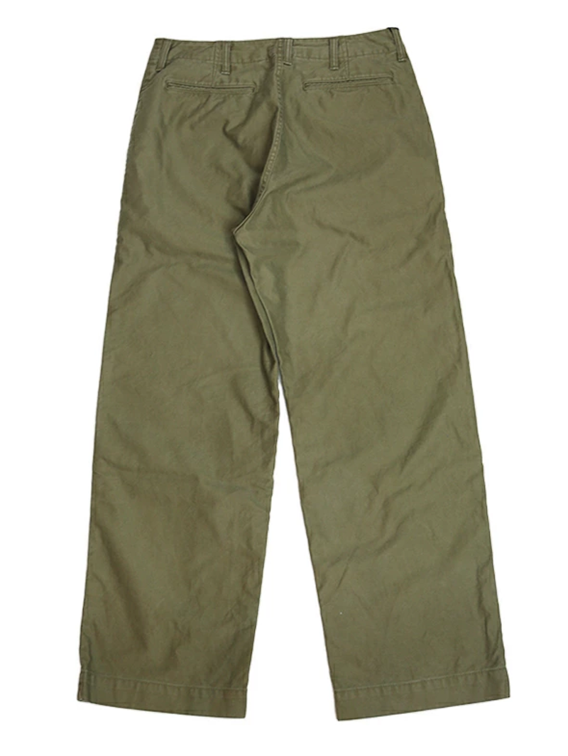 Japan Blue Beige Wide Trousers