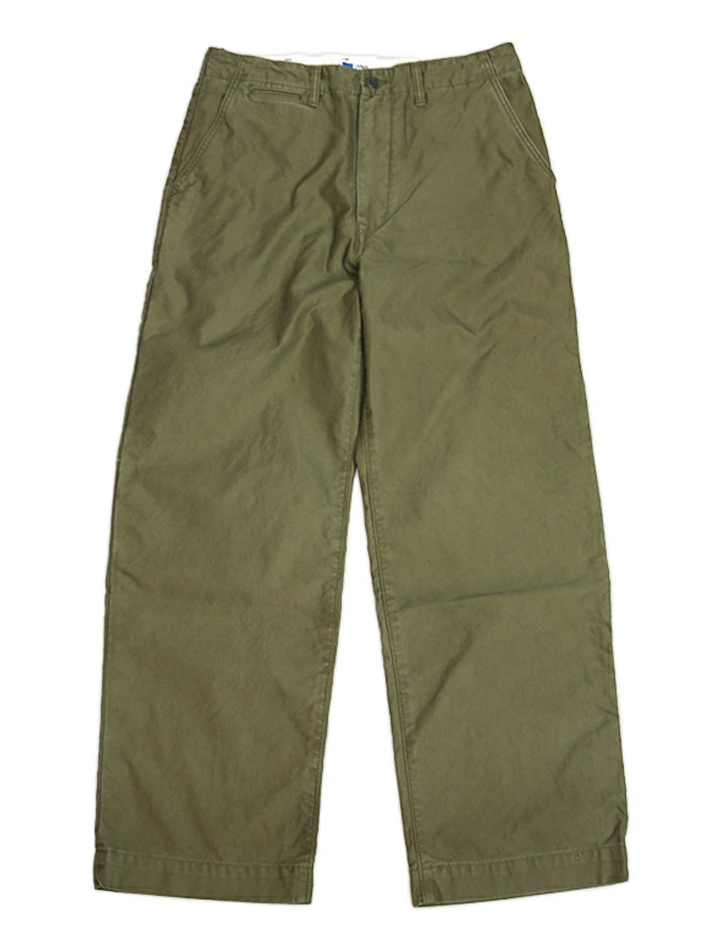 Japan Blue Beige Wide Trousers